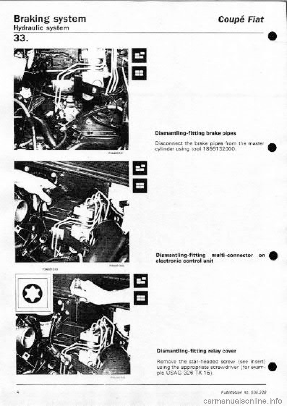 FIAT COUPE 1995  Workshop Manual 