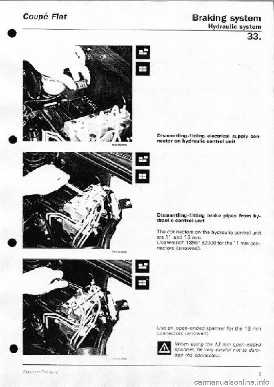 FIAT COUPE 1995  Workshop Manual 