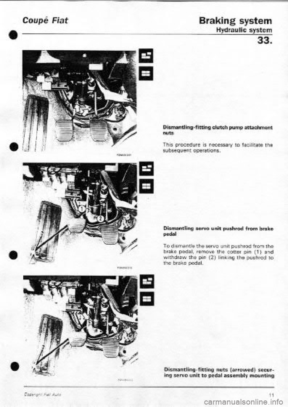 FIAT COUPE 1995  Workshop Manual 