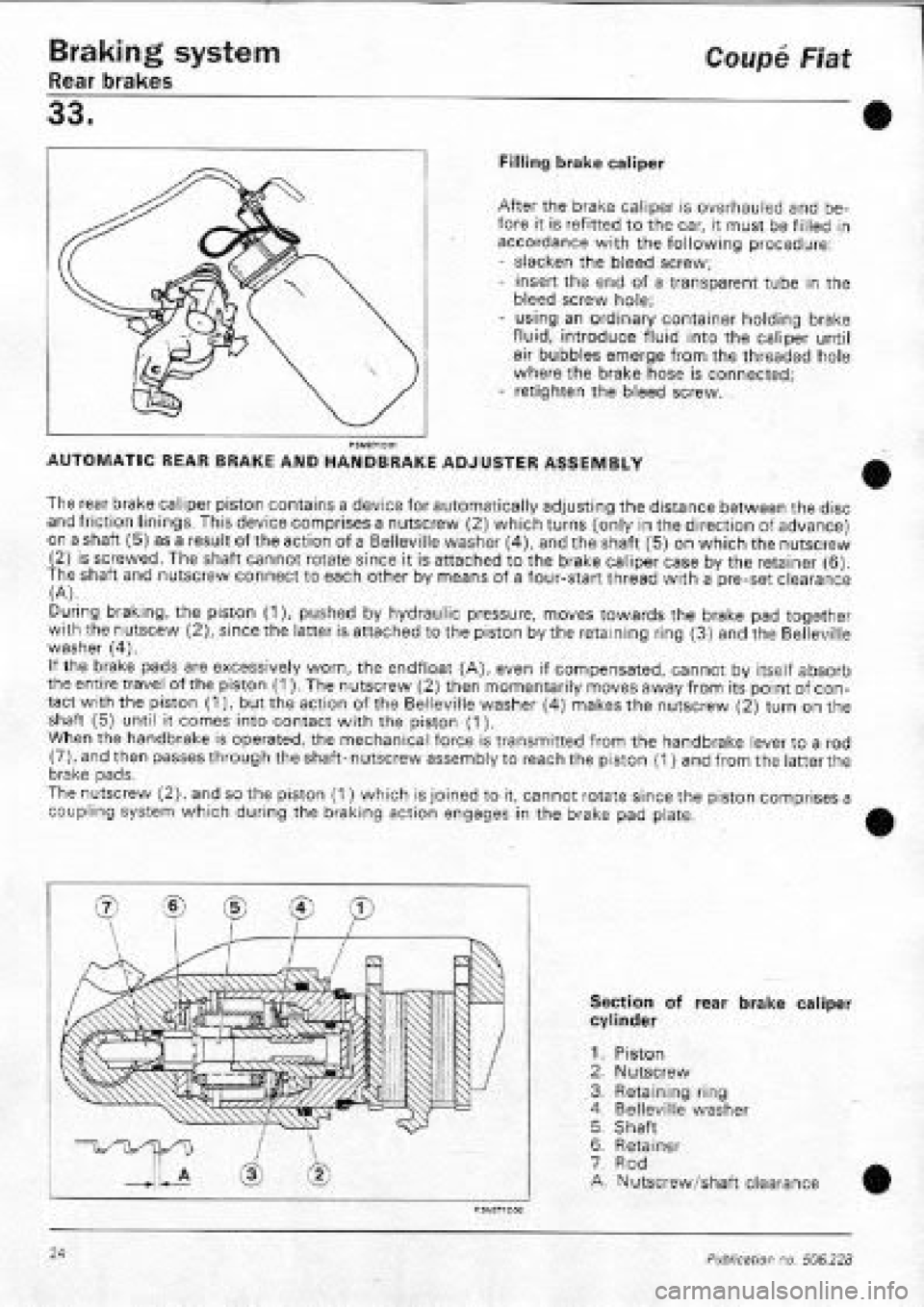 FIAT COUPE 1995  Workshop Manual 