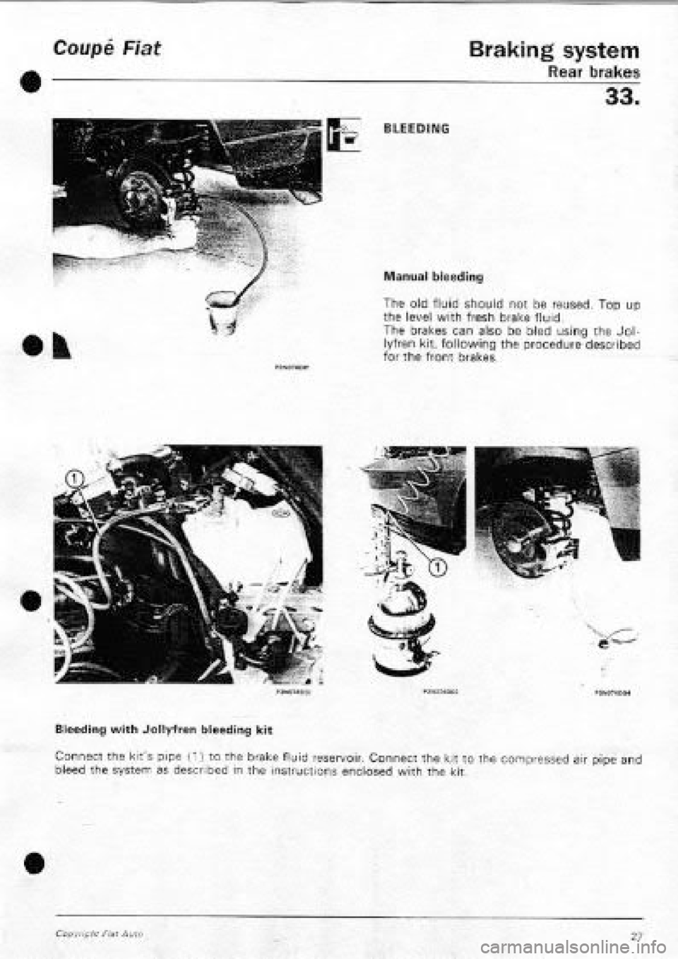 FIAT COUPE 1995  Workshop Manual 