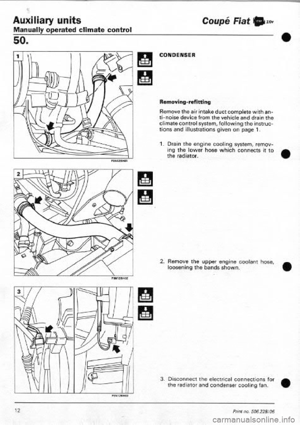 FIAT COUPE 1995  Workshop Manual 