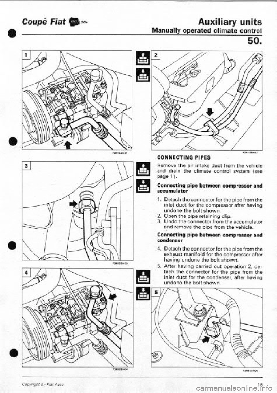 FIAT COUPE 1995  Workshop Manual 