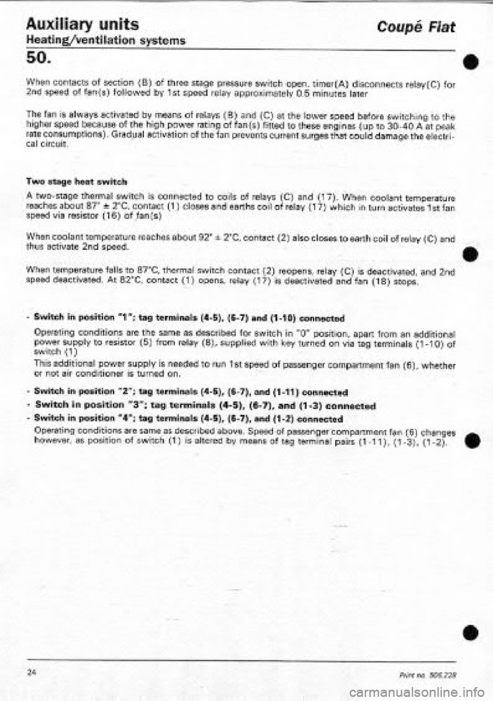 FIAT COUPE 1995  Workshop Manual 