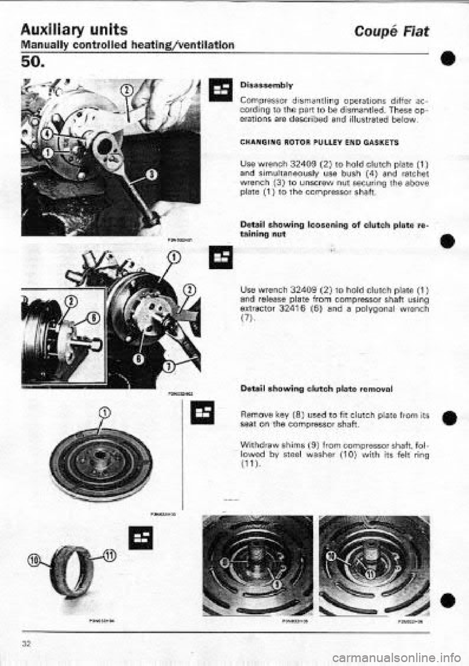 FIAT COUPE 1995  Workshop Manual 