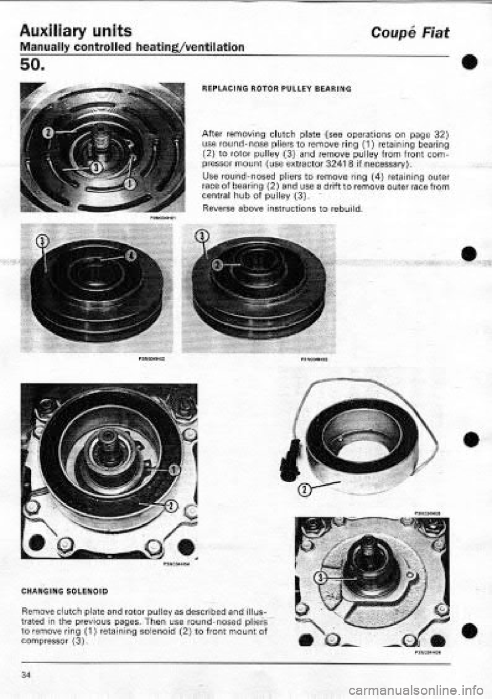 FIAT COUPE 1995  Workshop Manual 