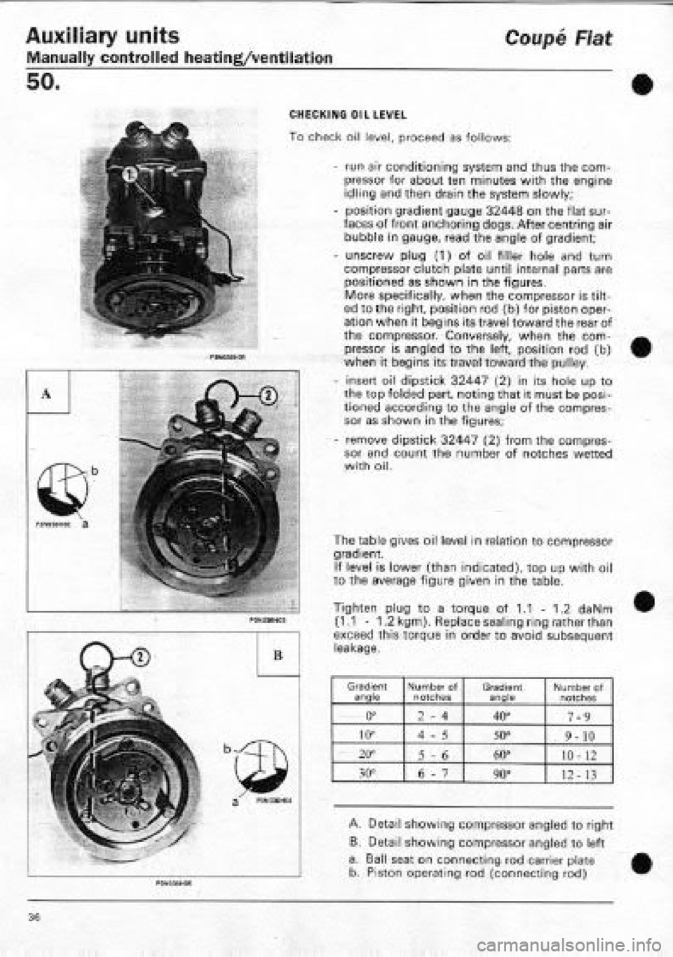 FIAT COUPE 1995  Workshop Manual 