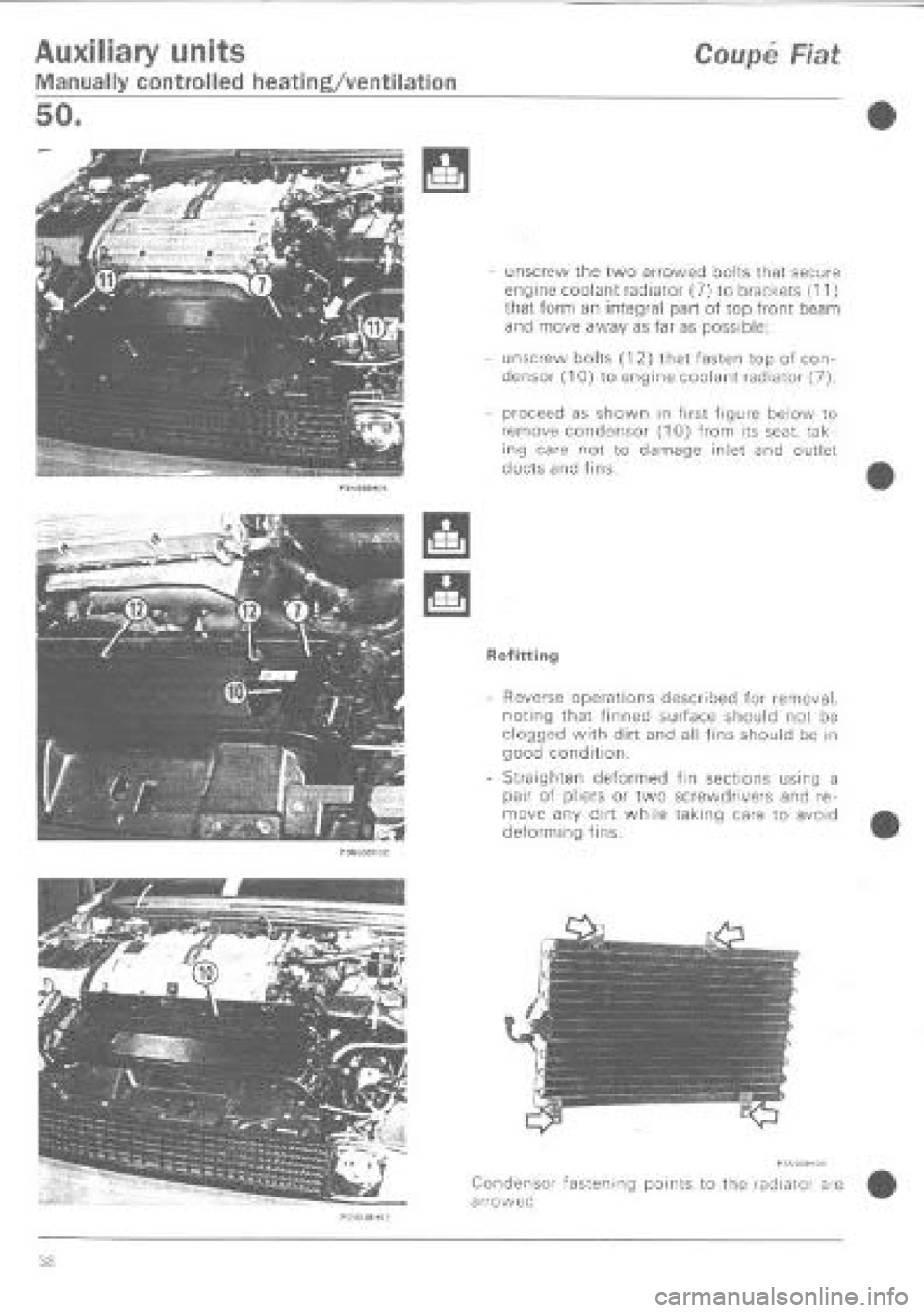 FIAT COUPE 1995  Workshop Manual 