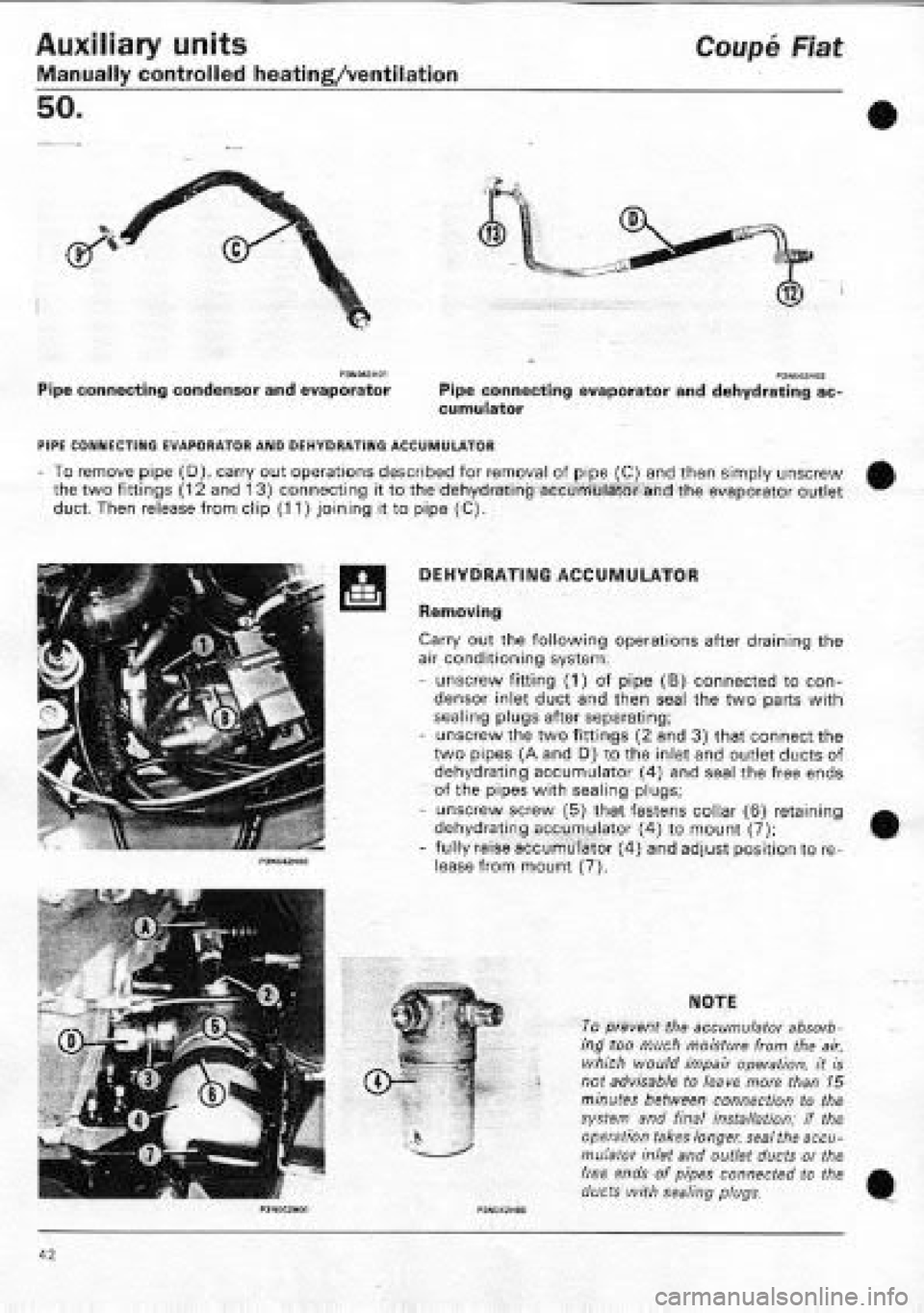 FIAT COUPE 1995  Workshop Manual 