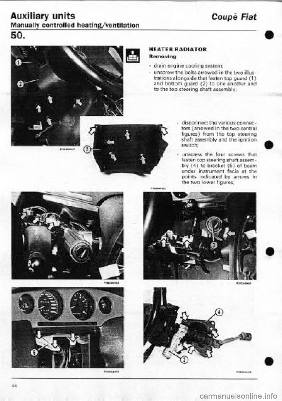 FIAT COUPE 1995  Workshop Manual 