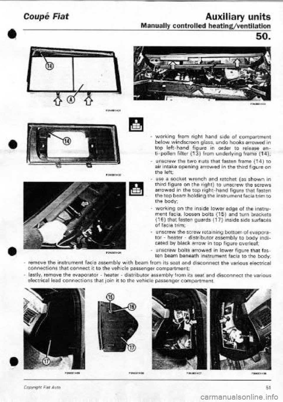 FIAT COUPE 1995  Workshop Manual 