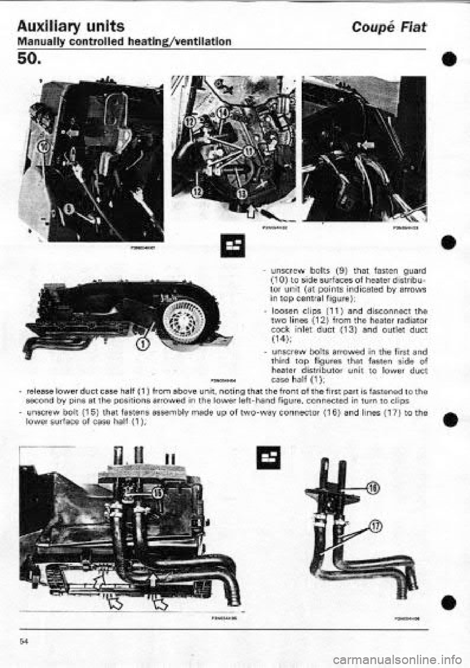 FIAT COUPE 1995  Workshop Manual 