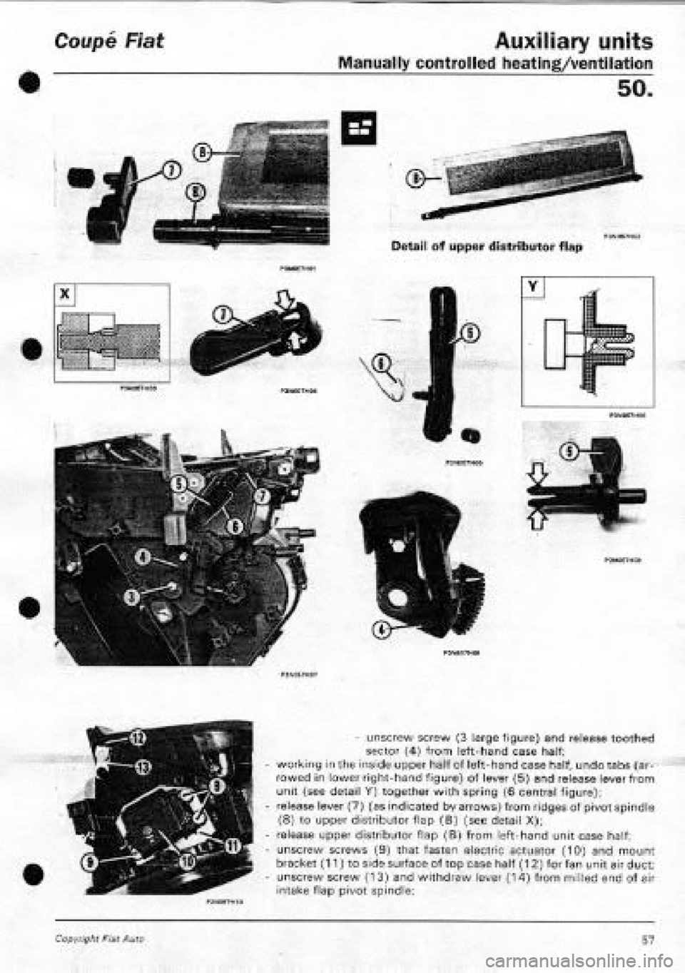FIAT COUPE 1995  Workshop Manual 