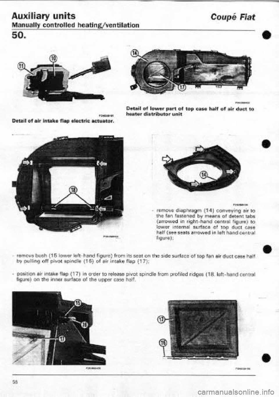 FIAT COUPE 1995  Workshop Manual 