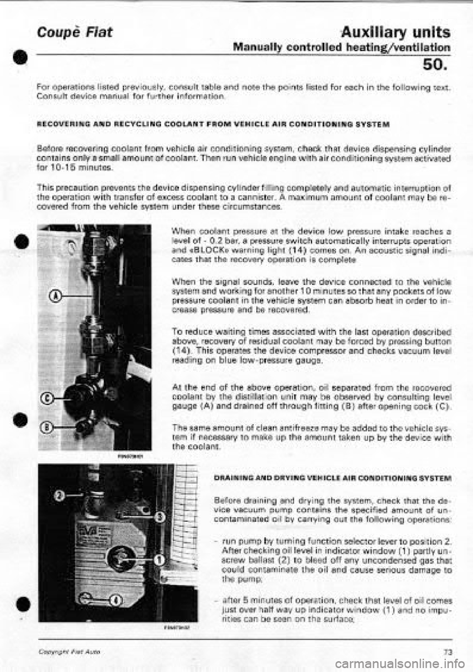 FIAT COUPE 1995  Workshop Manual 