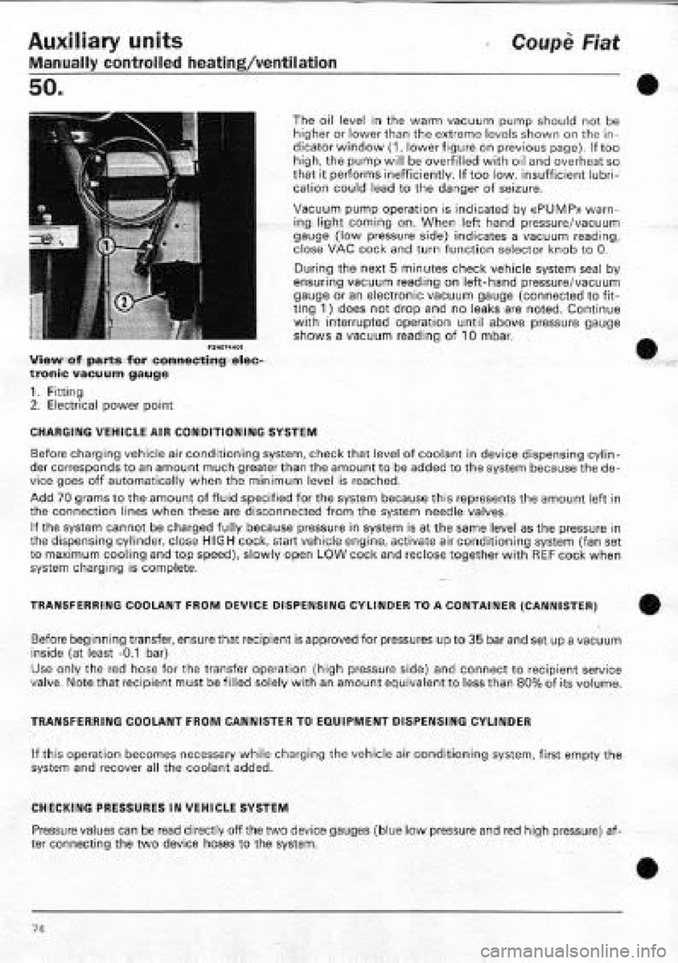 FIAT COUPE 1995  Workshop Manual 