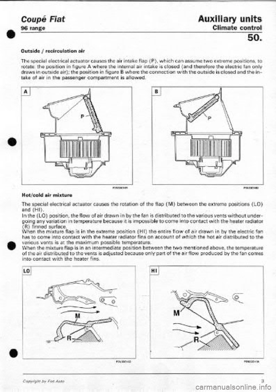 FIAT COUPE 1995  Workshop Manual 