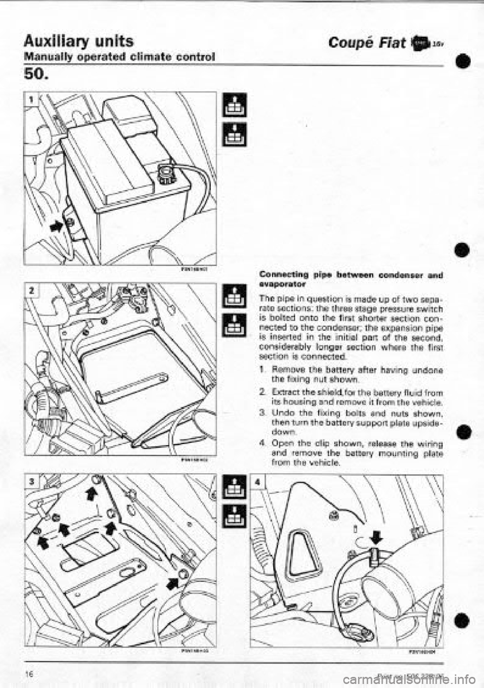 FIAT COUPE 1995  Workshop Manual 