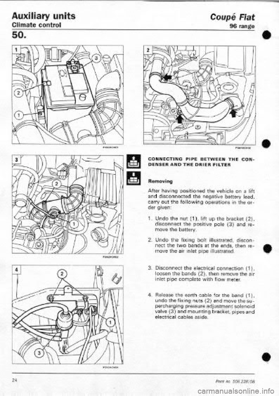 FIAT COUPE 1995  Workshop Manual 