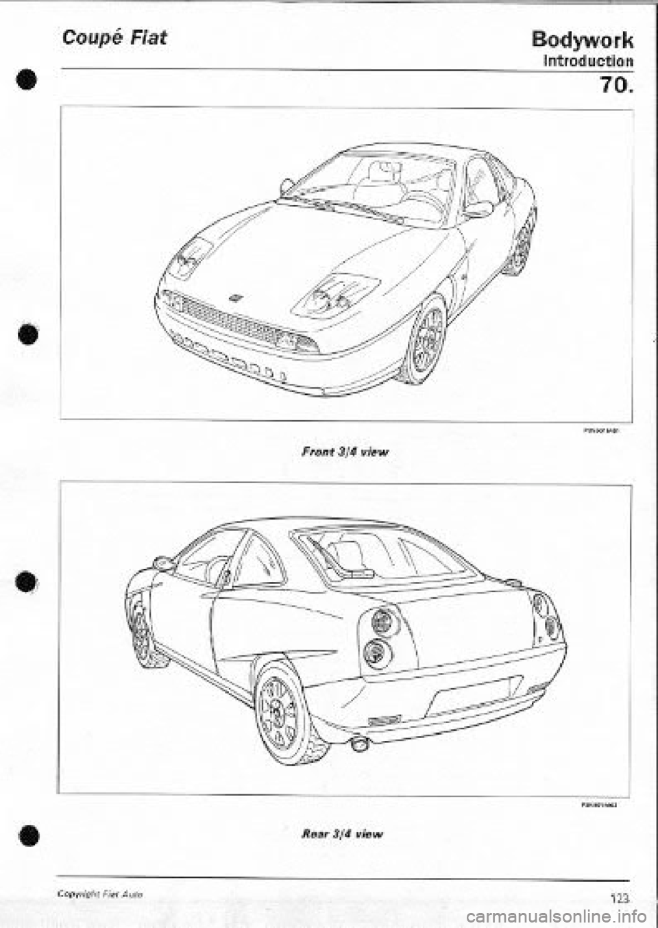 FIAT COUPE 1995  Workshop Manual 