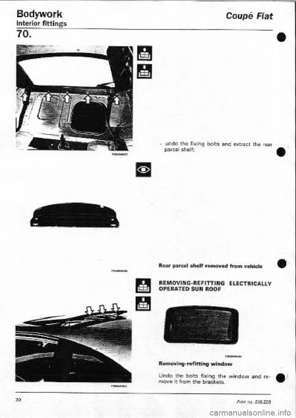 FIAT COUPE 1995  Workshop Manual 