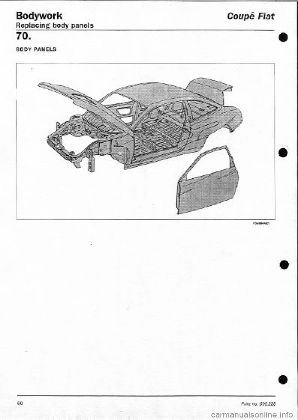 FIAT COUPE 1995  Workshop Manual 