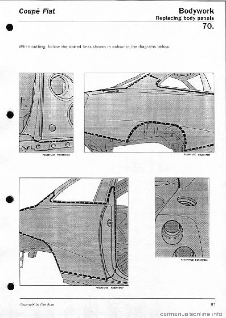 FIAT COUPE 1995  Workshop Manual 