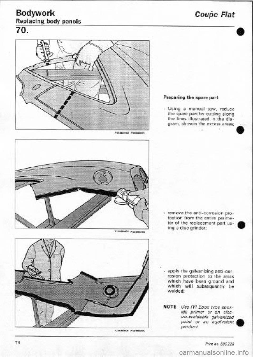 FIAT COUPE 1995  Workshop Manual 