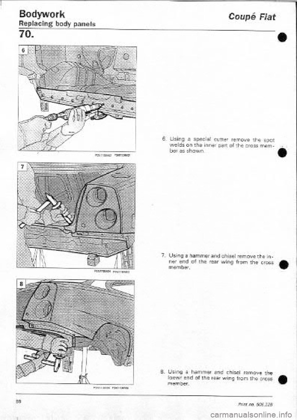 FIAT COUPE 1995  Workshop Manual 