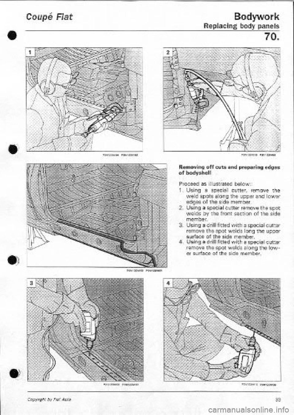 FIAT COUPE 1995  Workshop Manual 