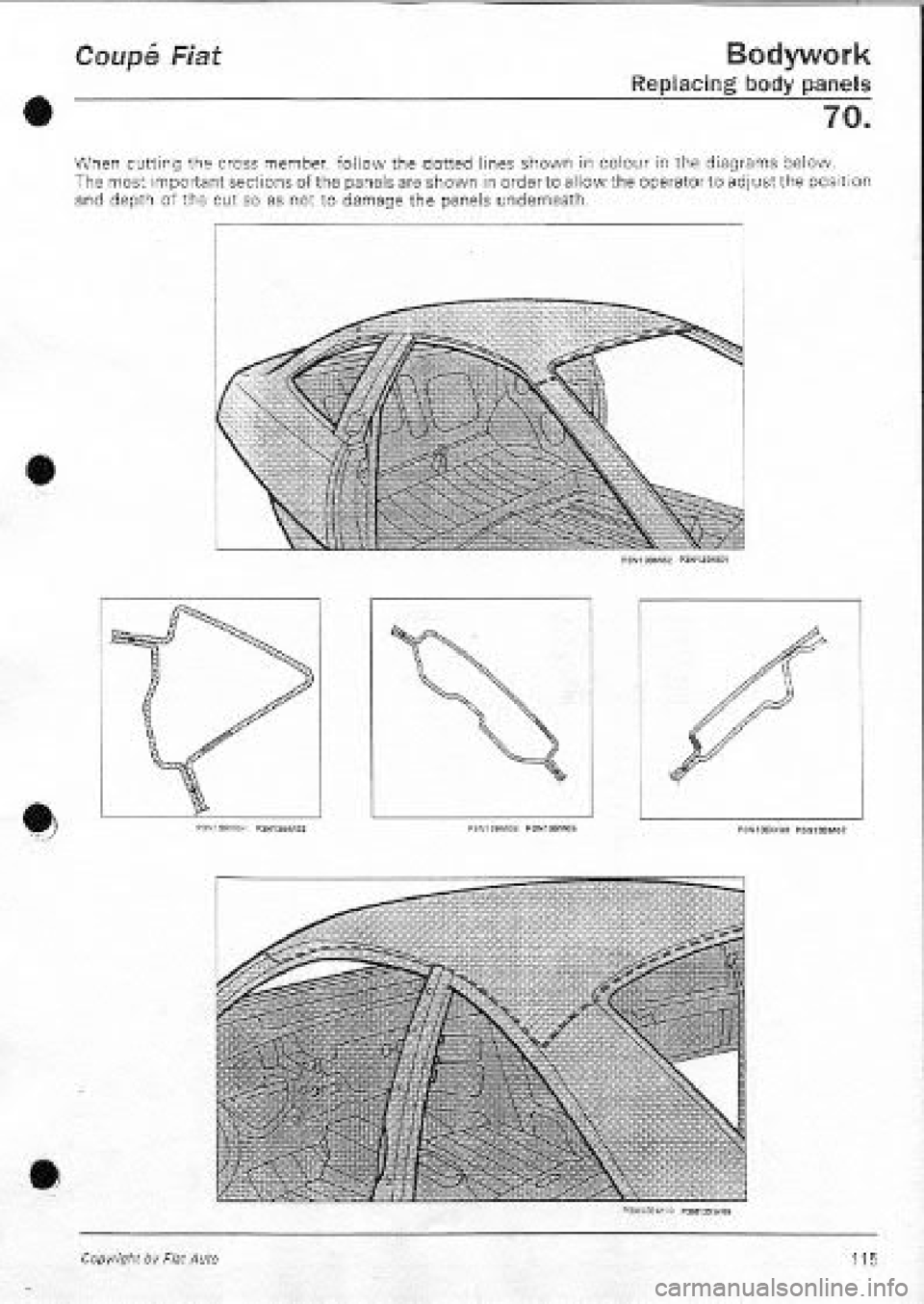FIAT COUPE 1995  Workshop Manual 
