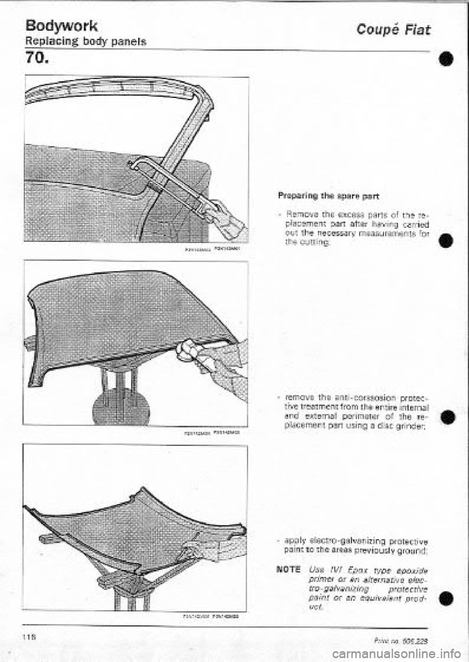 FIAT COUPE 1995  Workshop Manual 