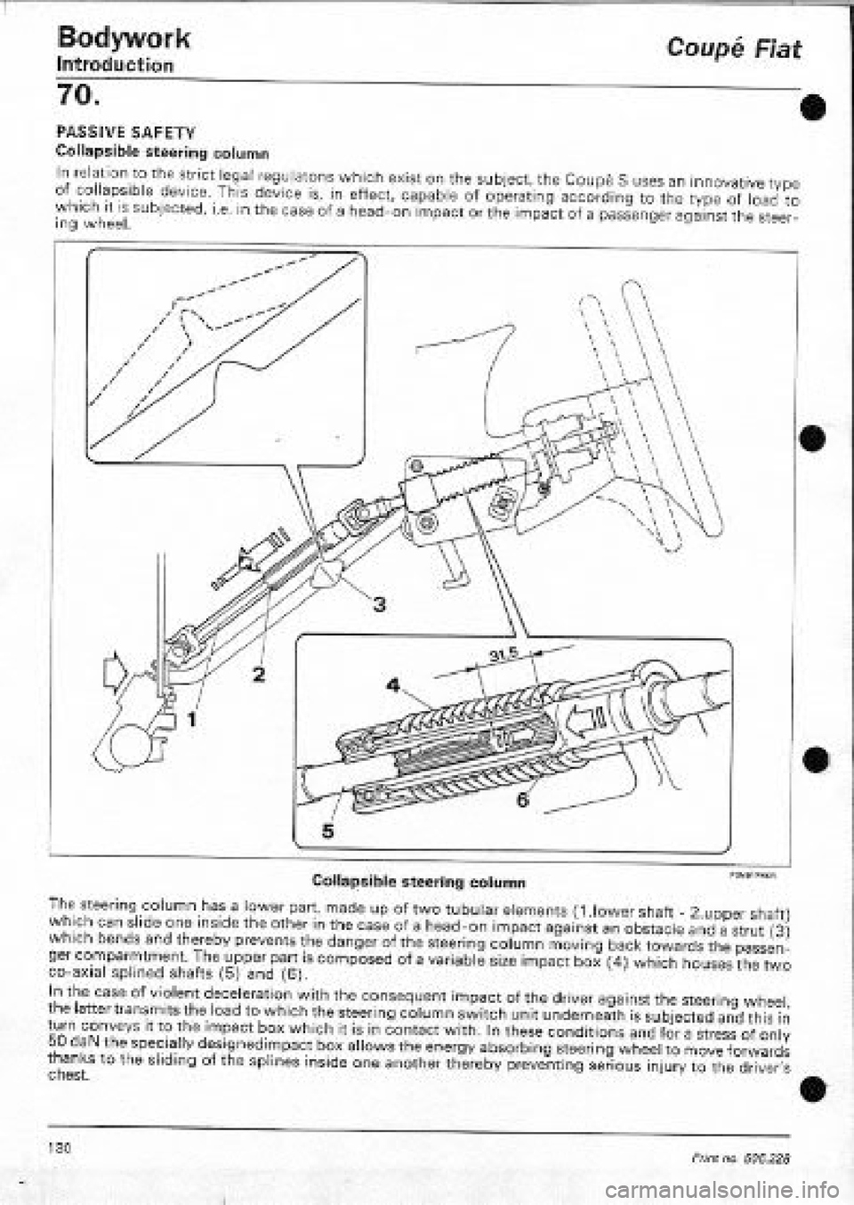 FIAT COUPE 1995  Workshop Manual 