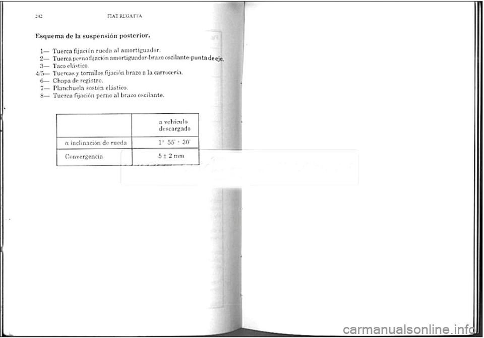 FIAT REGATA 1987  Service Repair Manual 