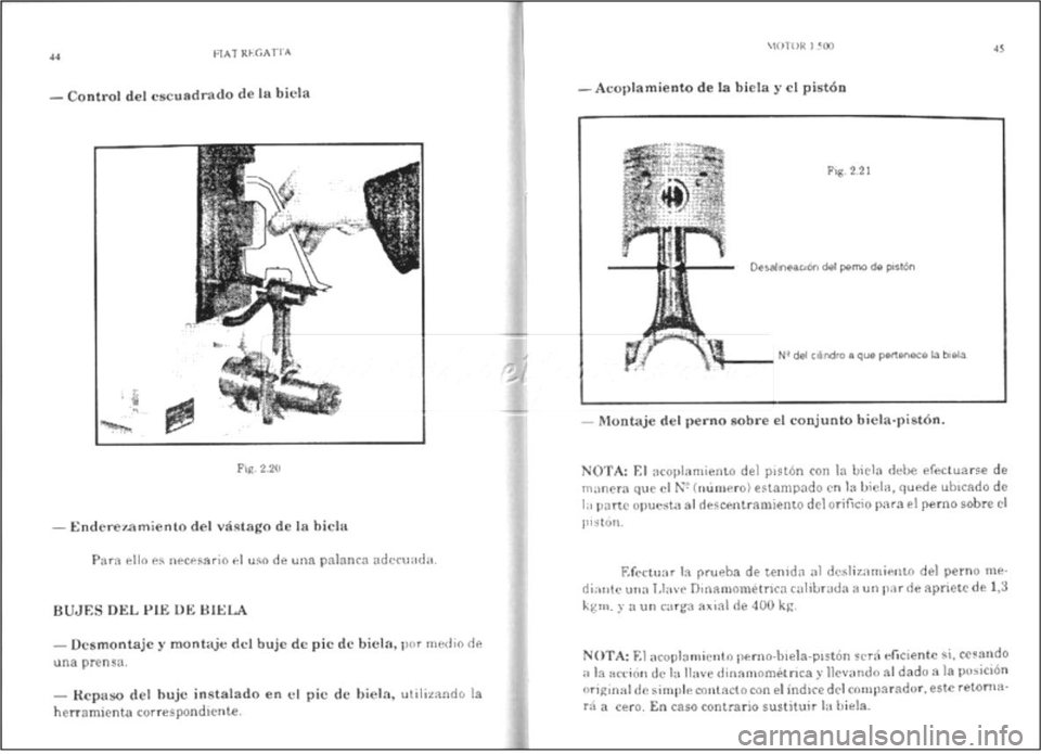 FIAT REGATA 1987  Service Repair Manual 
