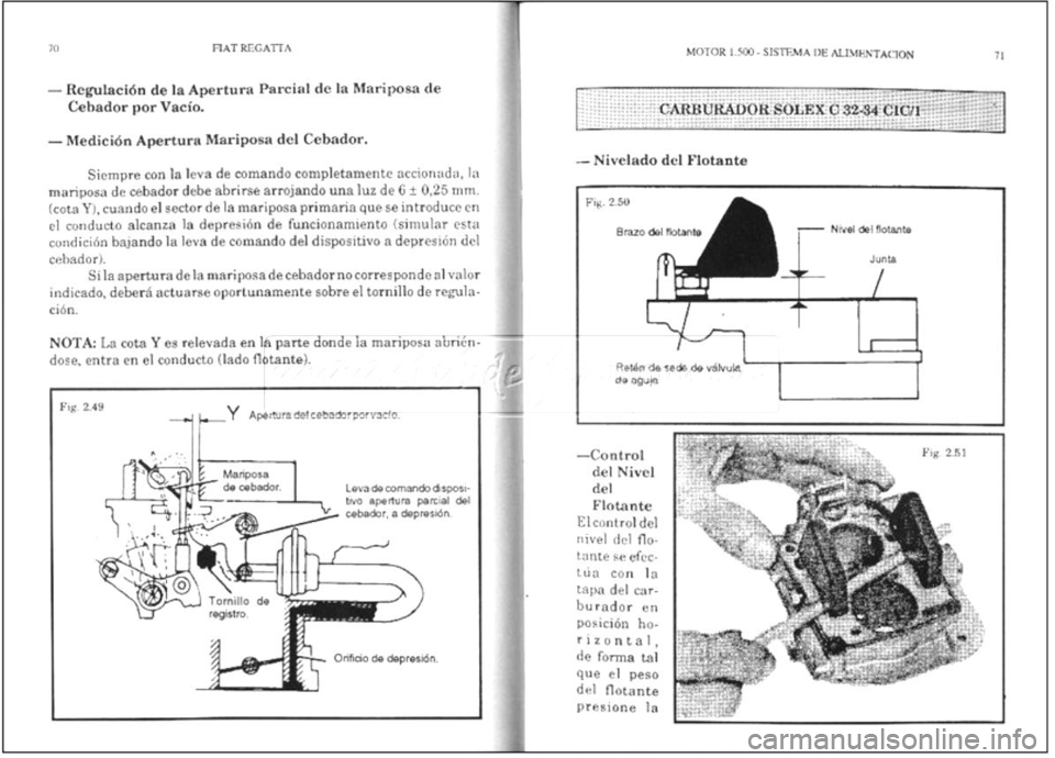 FIAT REGATA 1987  Service Repair Manual 