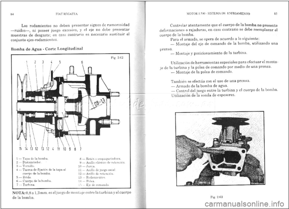 FIAT REGATA 1987  Service Repair Manual 