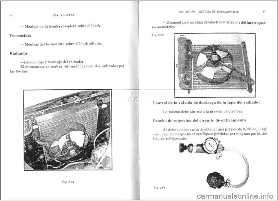 FIAT REGATA 1987  Service Repair Manual 