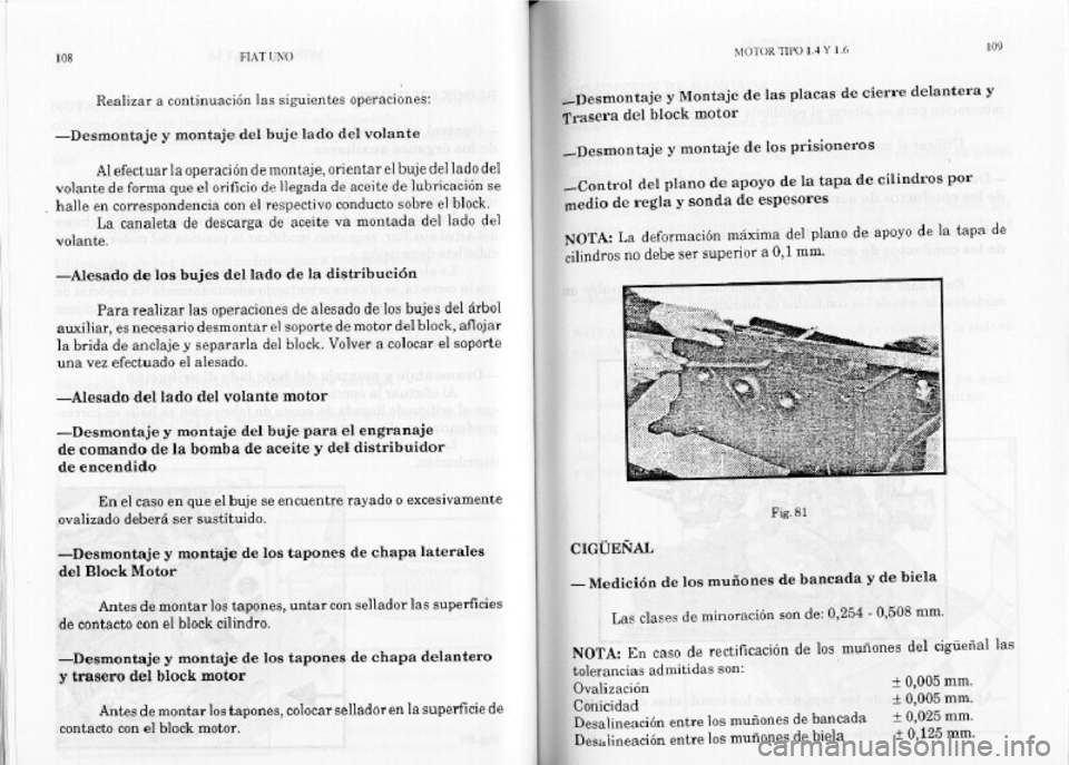 FIAT REGATA 1987  Service Repair Manual 