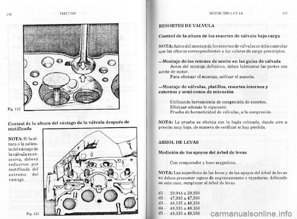 FIAT REGATA 1987  Service Repair Manual 