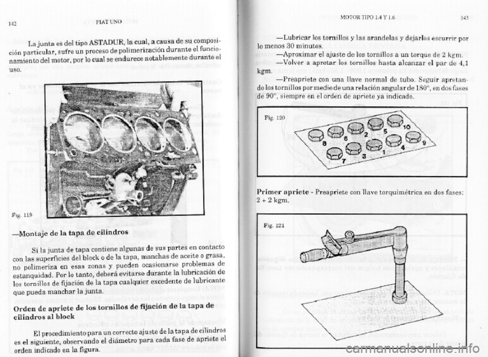 FIAT REGATA 1987  Service Repair Manual 
