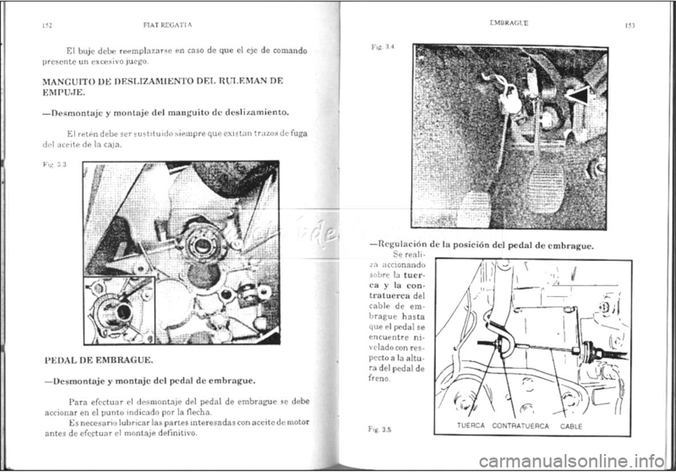 FIAT REGATA 1987  Service Repair Manual 