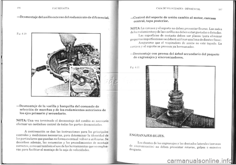 FIAT REGATA 1987  Service Repair Manual 