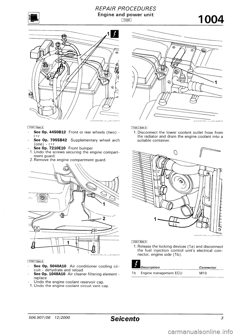 FIAT SEICENTO 1997  Service And Repair Manual 
