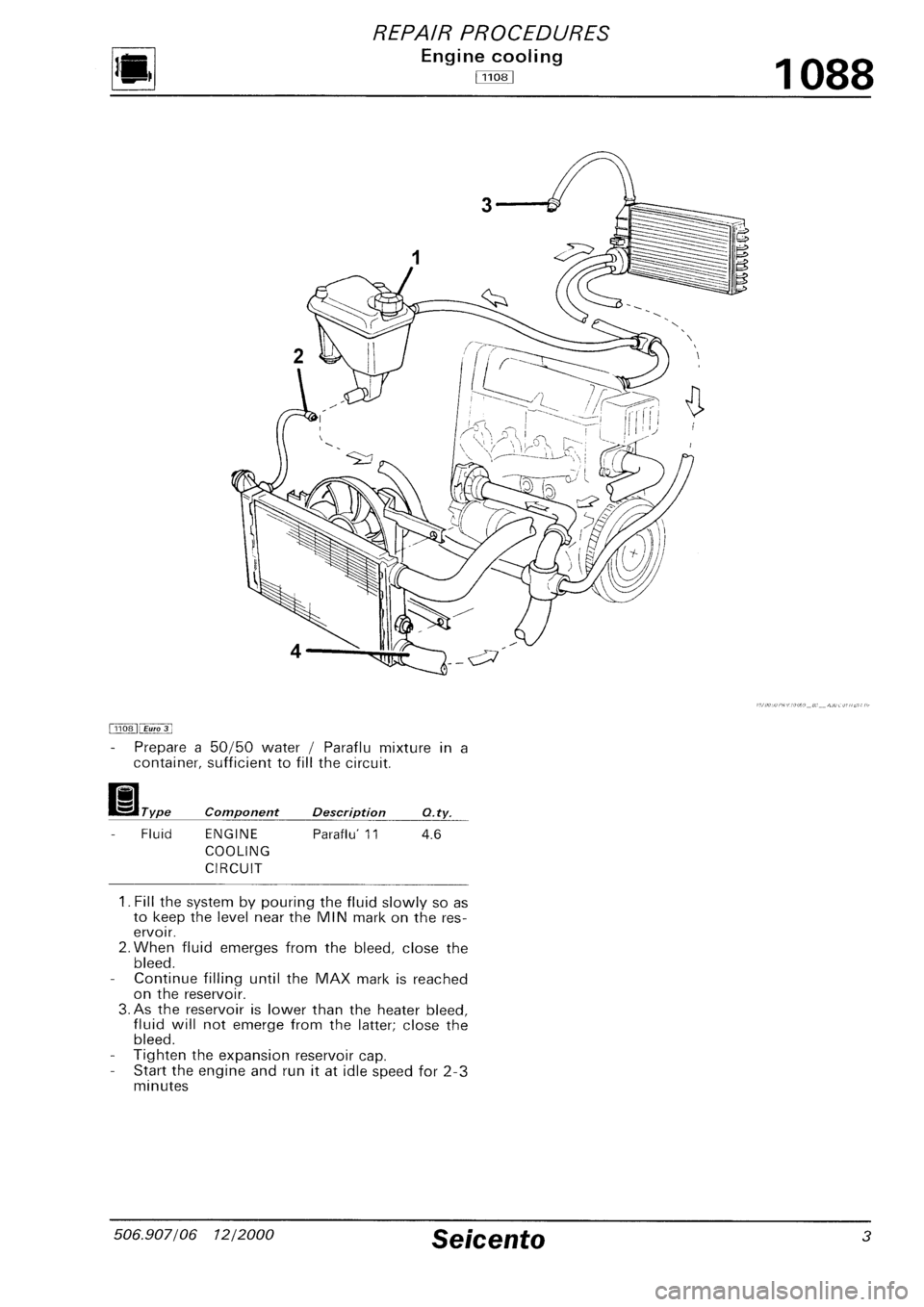 FIAT SEICENTO 1997  Service And Repair Manual 