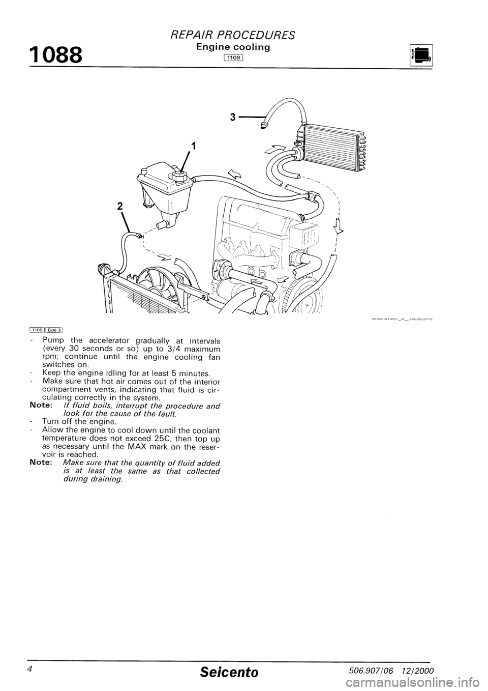 FIAT SEICENTO 1997  Service And Repair Manual 
