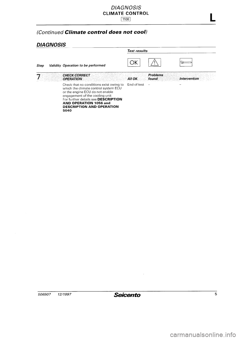 FIAT SEICENTO 1997  Service And Repair Manual 