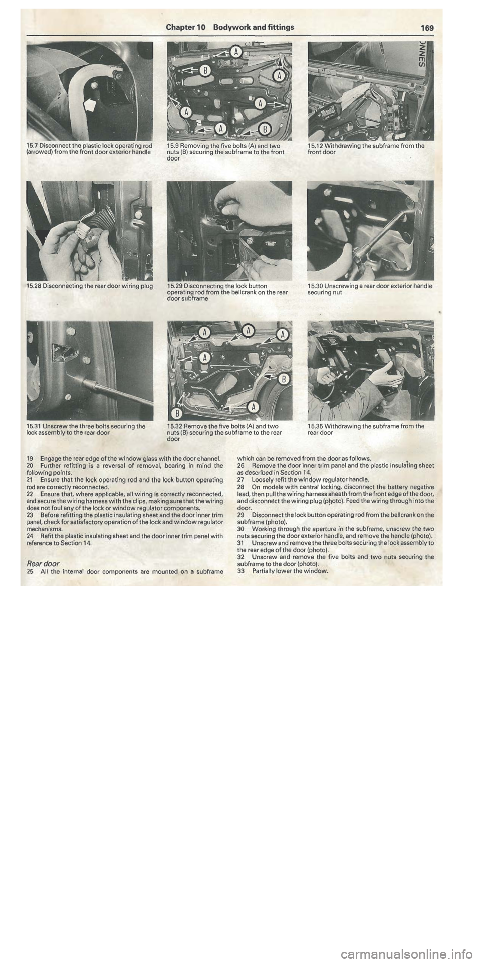 FIAT TIPO 1988  Workshop Manual 