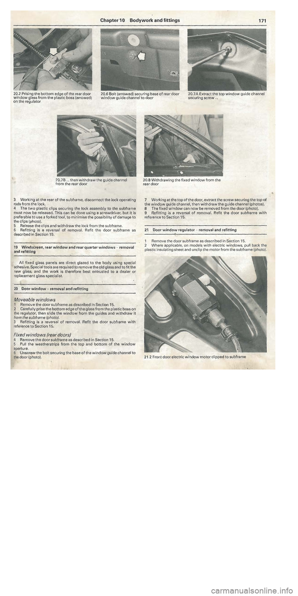 FIAT TIPO 1988  Workshop Manual 