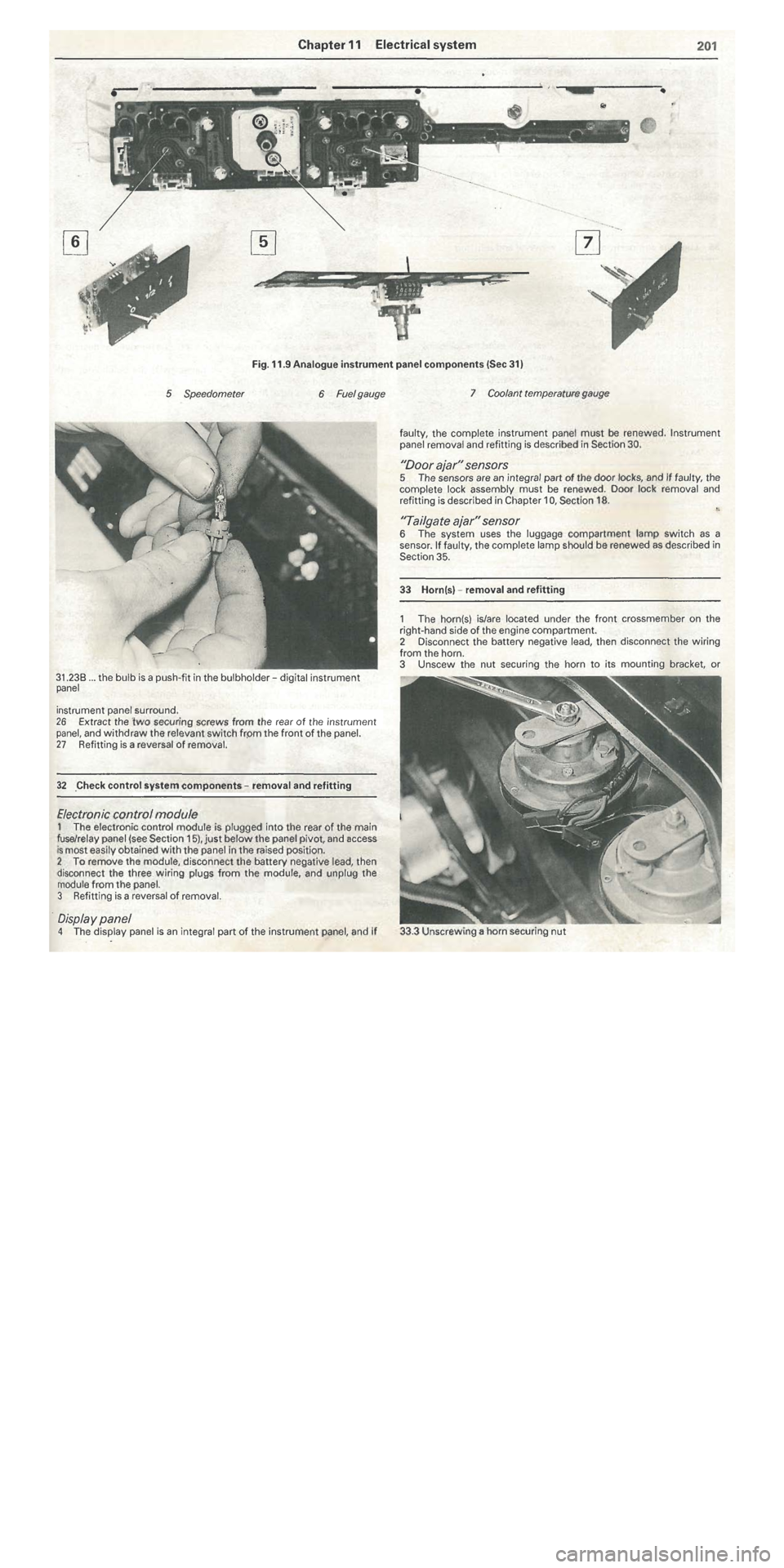 FIAT TIPO 1988  Workshop Manual 